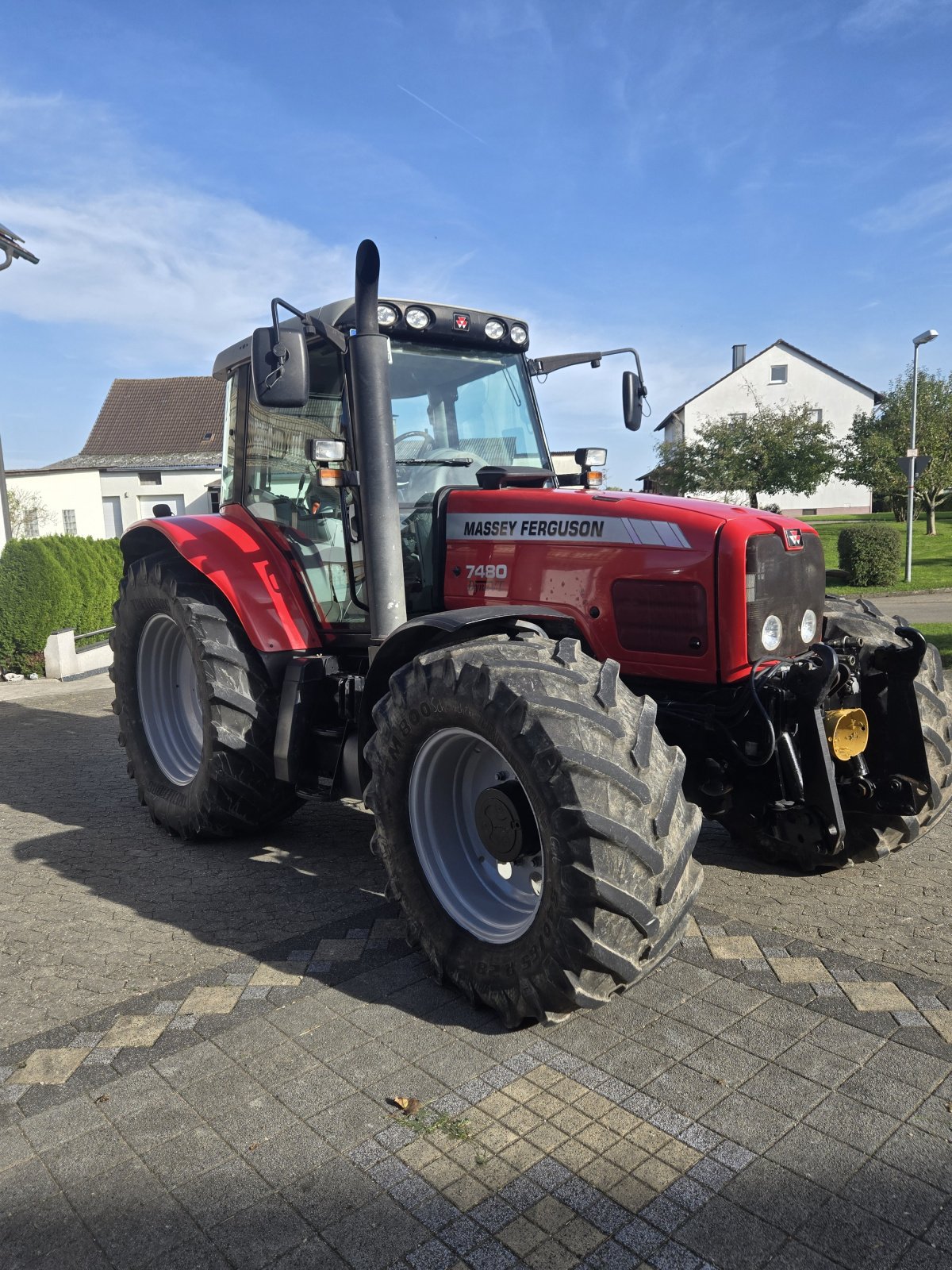 Traktor des Typs Massey Ferguson 7480, Gebrauchtmaschine in Hilpoltstein (Bild 1)