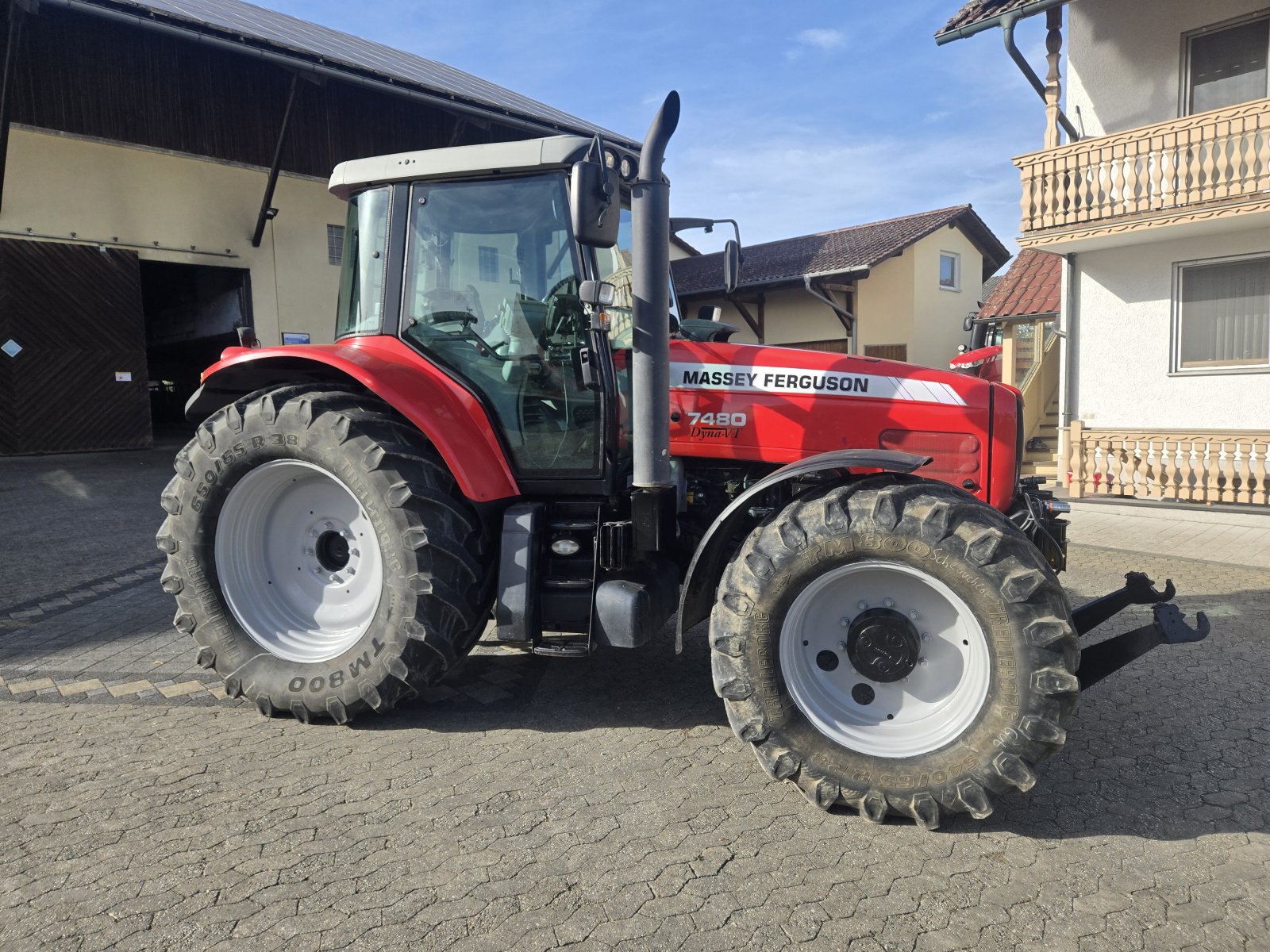 Traktor del tipo Massey Ferguson 7480, Gebrauchtmaschine In Hilpoltstein (Immagine 2)