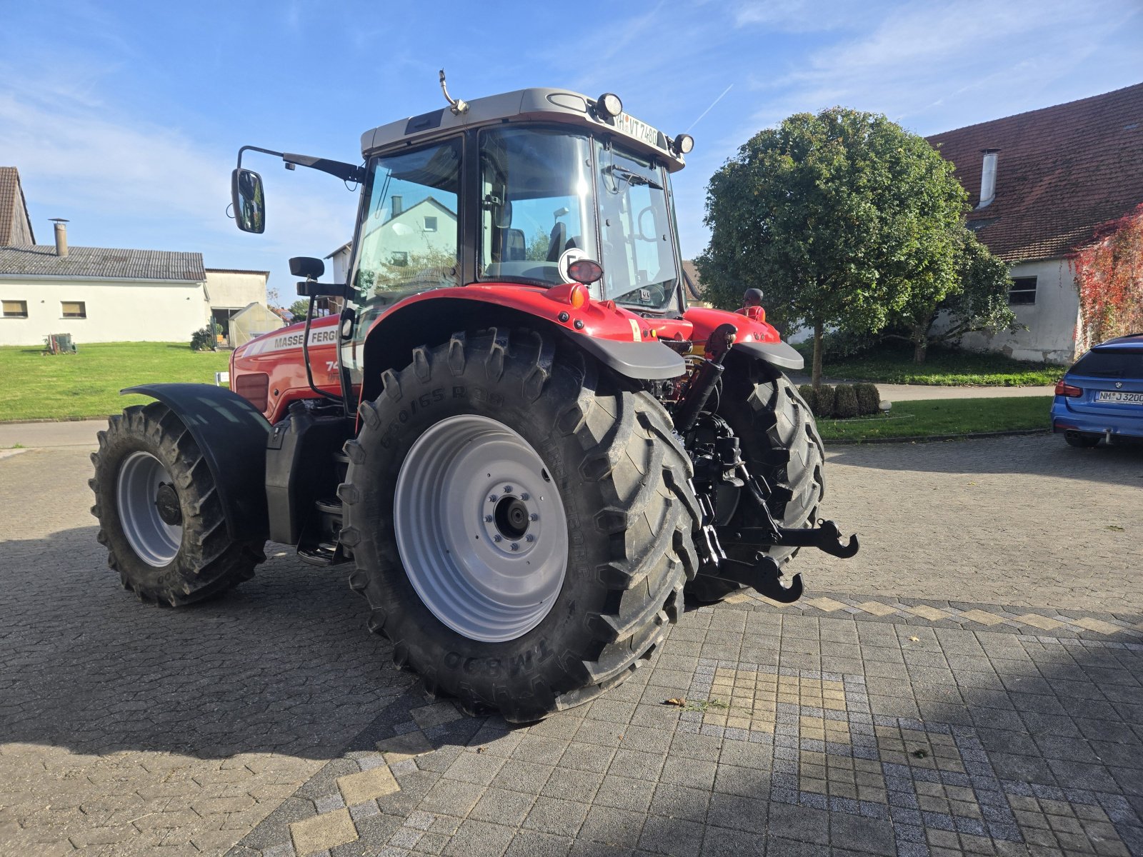 Traktor van het type Massey Ferguson 7480, Gebrauchtmaschine in Hilpoltstein (Foto 4)