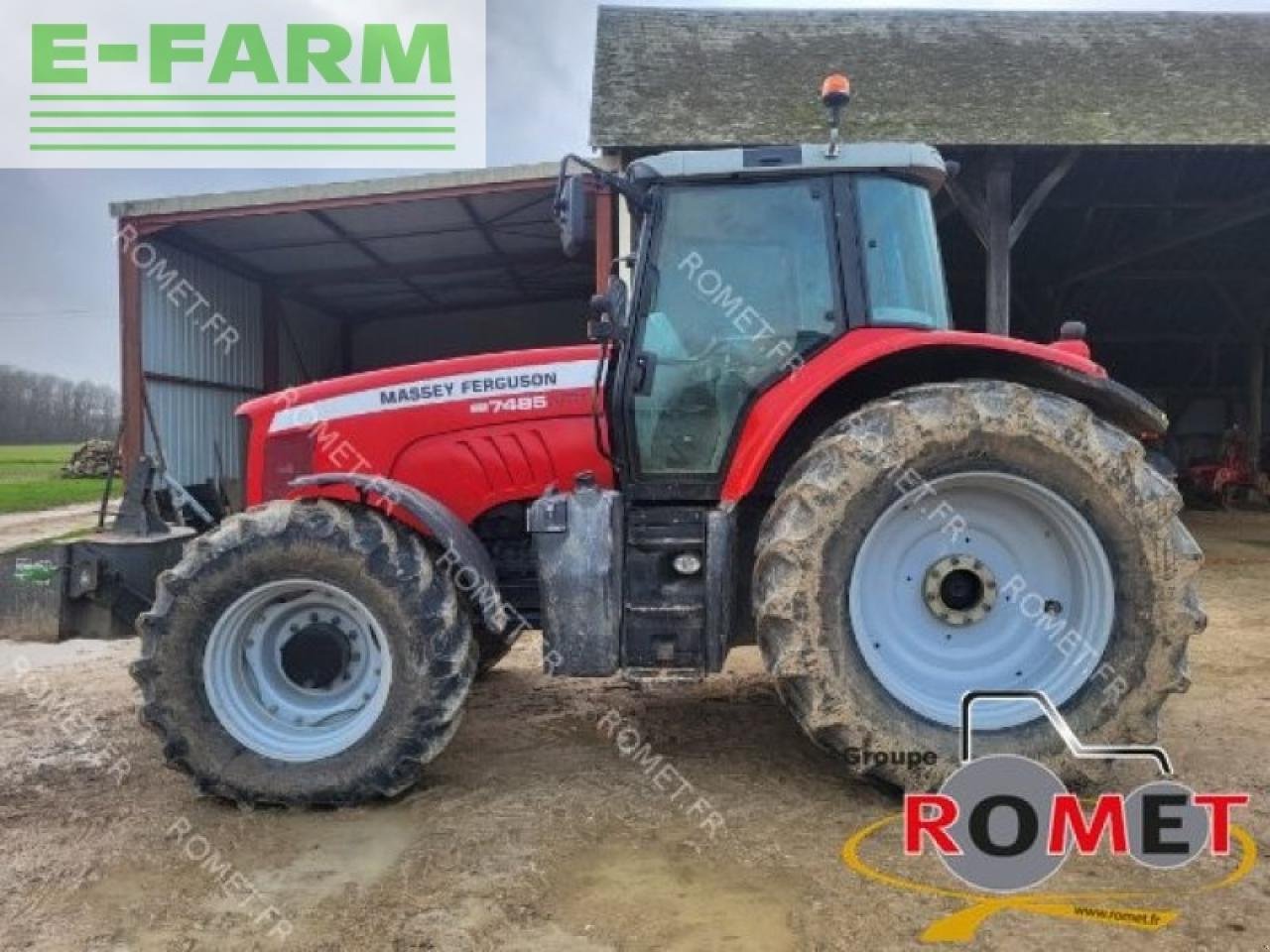 Traktor του τύπου Massey Ferguson 7485 dynavt, Gebrauchtmaschine σε GENNES-SUR-GLAIZE (Φωτογραφία 1)