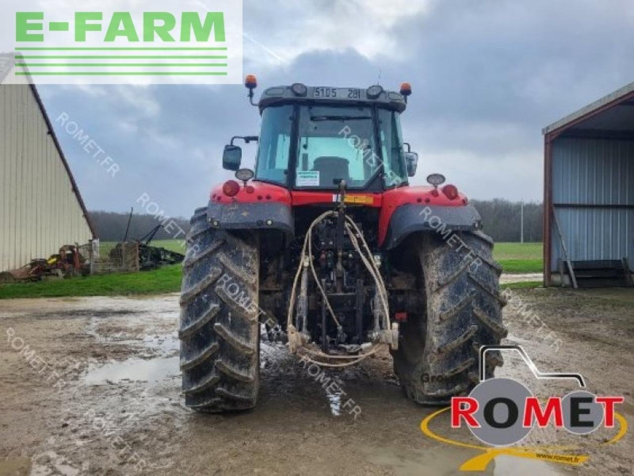 Traktor van het type Massey Ferguson 7485 dynavt, Gebrauchtmaschine in GENNES-SUR-GLAIZE (Foto 3)