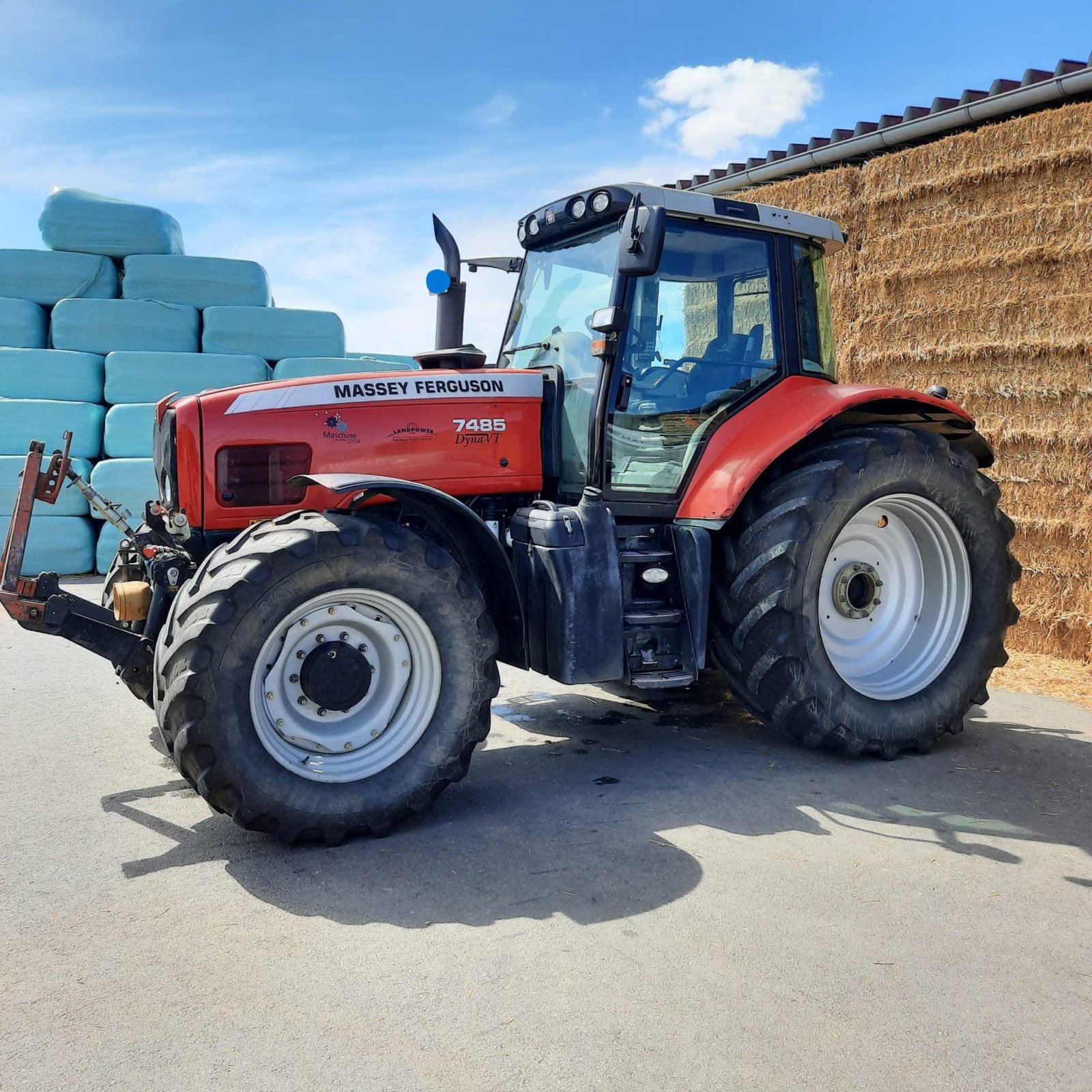 Traktor van het type Massey Ferguson 7485 DynaVT, Gebrauchtmaschine in Bodelshausen (Foto 1)