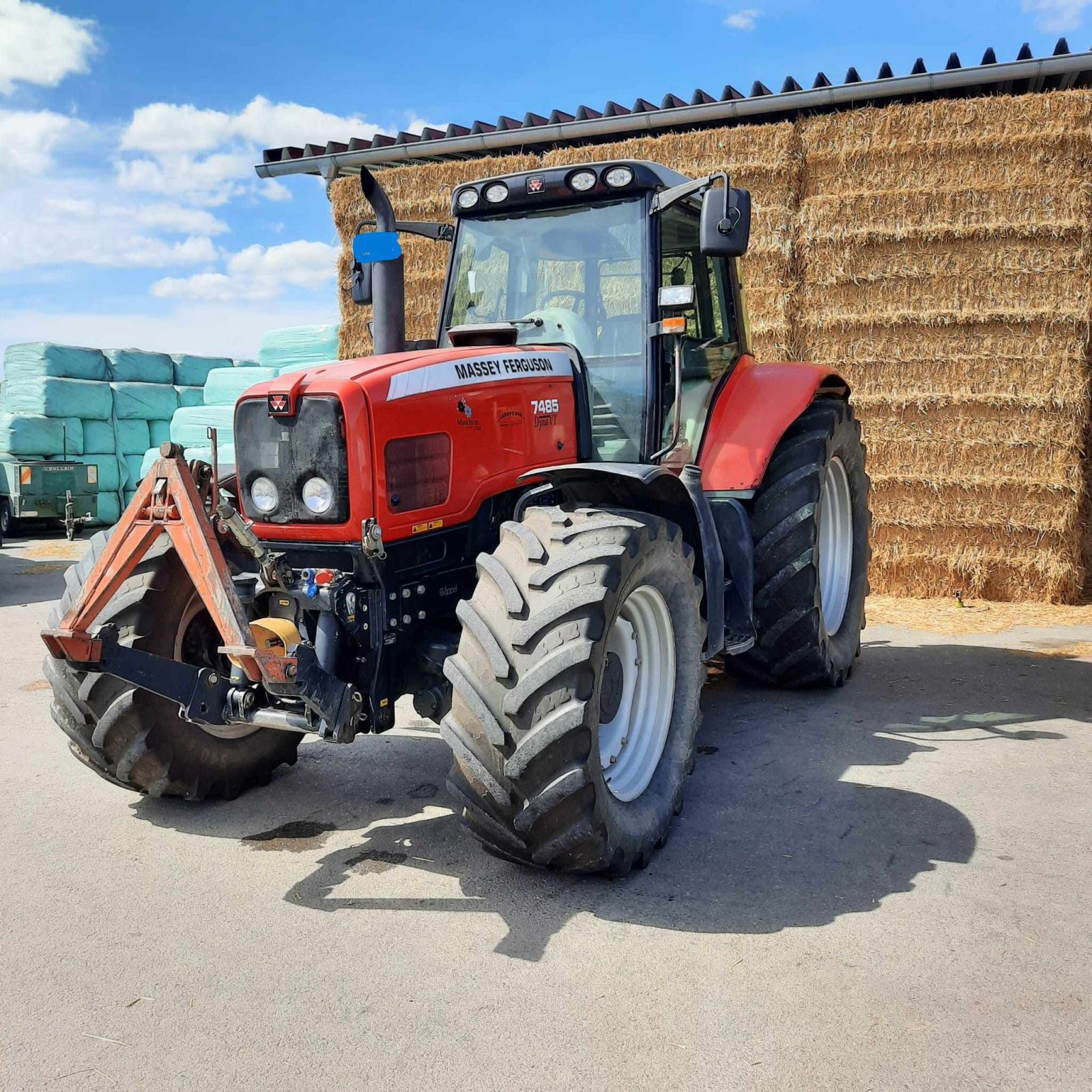 Traktor van het type Massey Ferguson 7485 DynaVT, Gebrauchtmaschine in Bodelshausen (Foto 2)