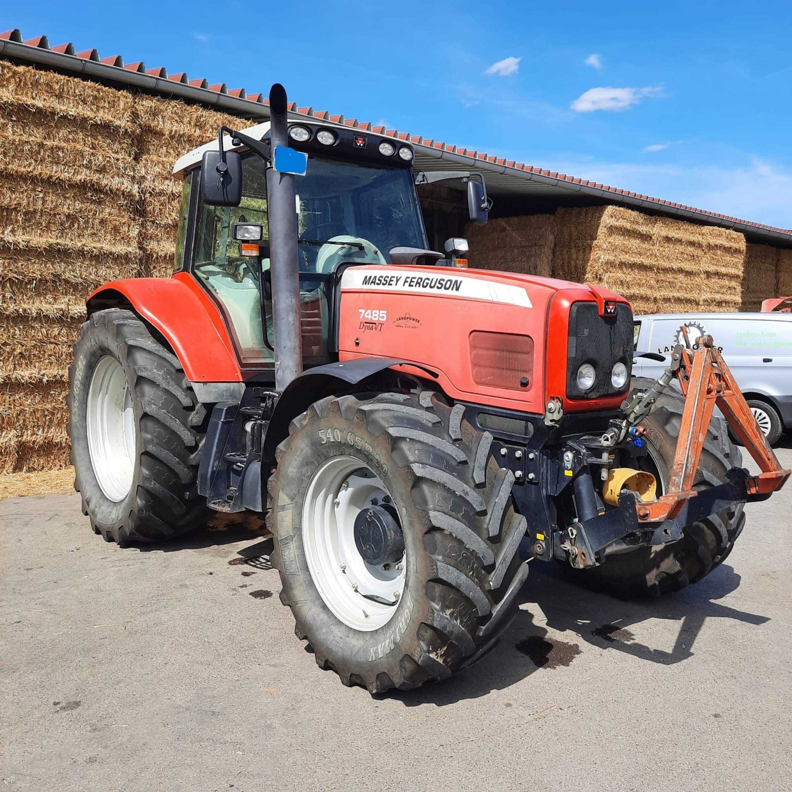 Traktor типа Massey Ferguson 7485 DynaVT, Gebrauchtmaschine в Bodelshausen (Фотография 3)