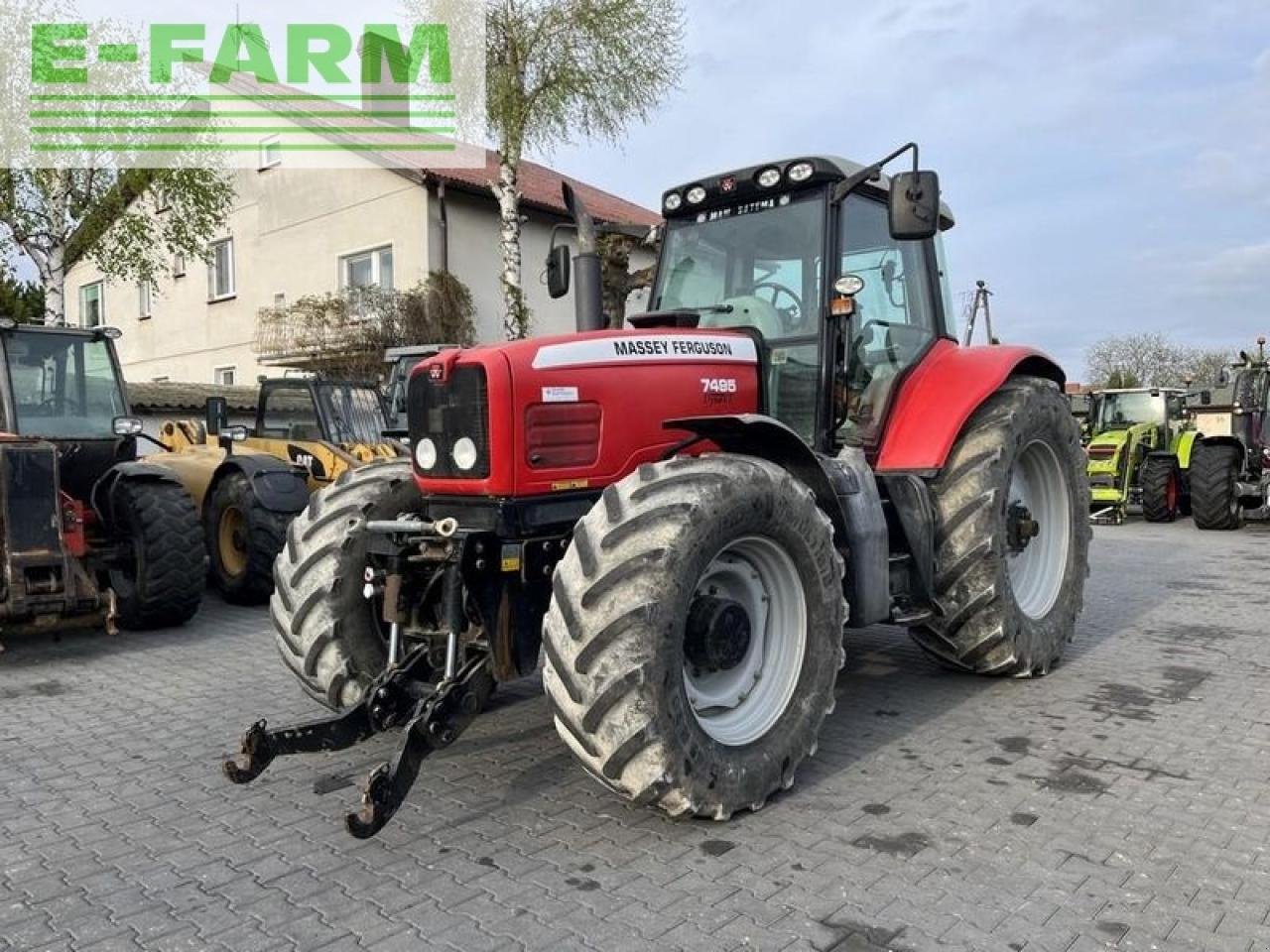 Traktor typu Massey Ferguson 7495 dyna-vt, Gebrauchtmaschine w DAMAS?AWEK (Zdjęcie 1)