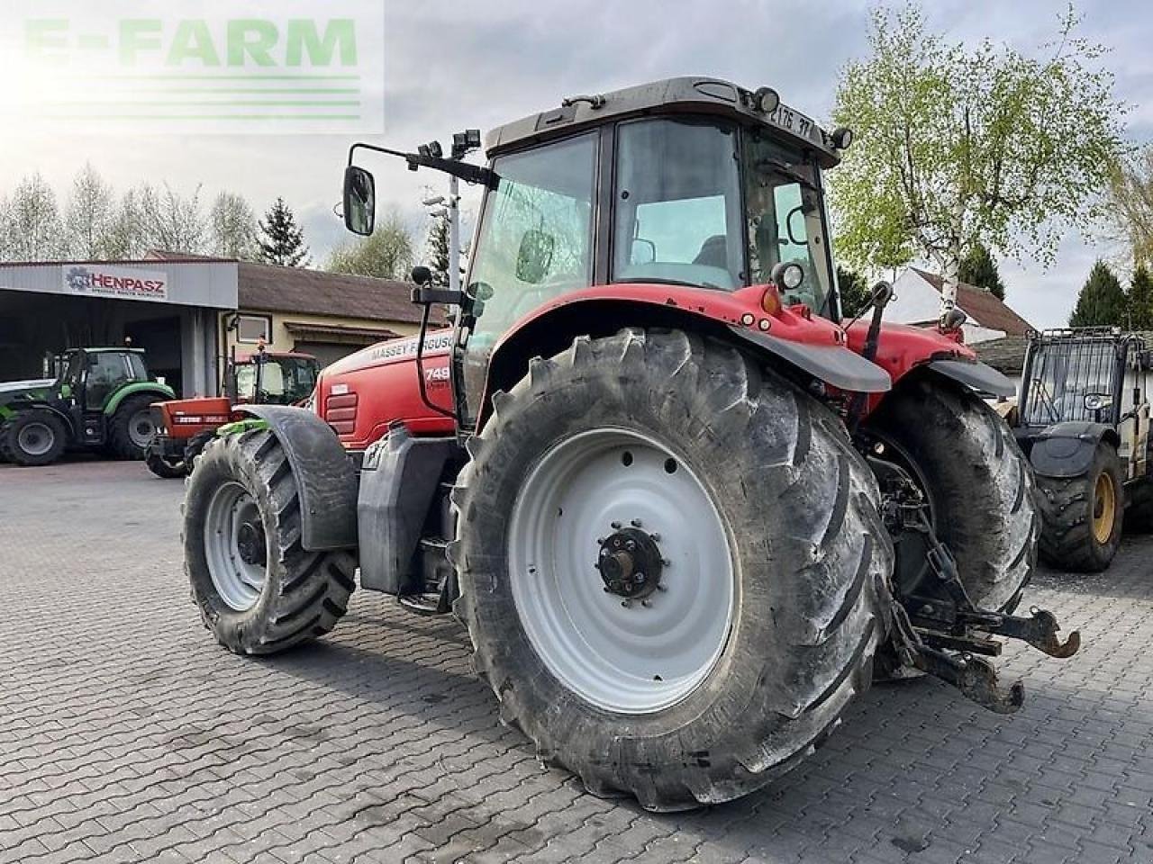 Traktor typu Massey Ferguson 7495 dyna-vt, Gebrauchtmaschine w DAMAS?AWEK (Zdjęcie 9)