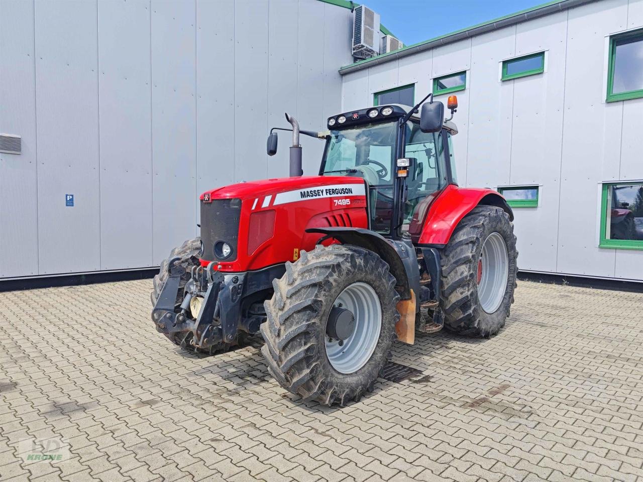 Traktor tipa Massey Ferguson 7495 Dyna VT, Gebrauchtmaschine u Zorbau (Slika 3)