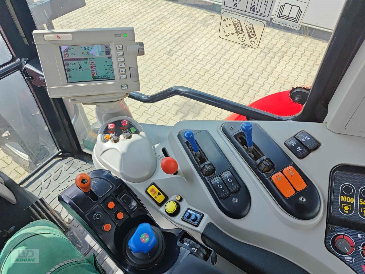 Traktor tipa Massey Ferguson 7495 Dyna VT, Gebrauchtmaschine u Zorbau (Slika 14)