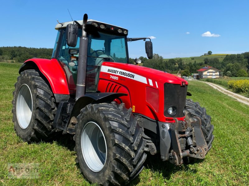 Traktor типа Massey Ferguson 7495, Gebrauchtmaschine в Riedhausen (Фотография 1)