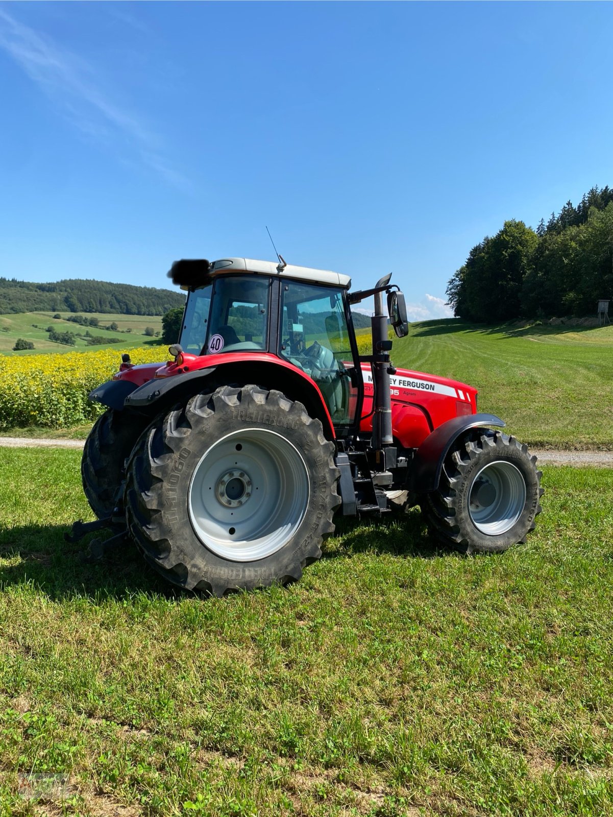 Traktor del tipo Massey Ferguson 7495, Gebrauchtmaschine en Riedhausen (Imagen 3)