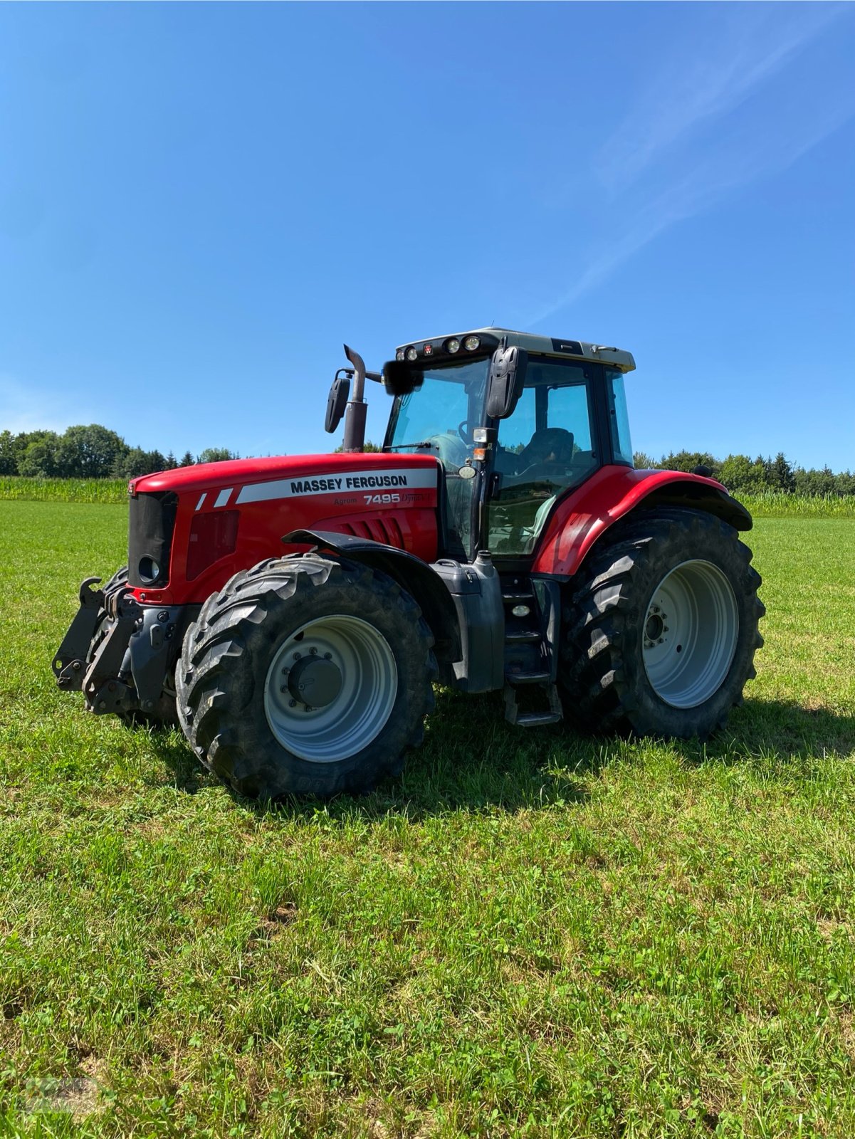 Traktor typu Massey Ferguson 7495, Gebrauchtmaschine w Riedhausen (Zdjęcie 4)