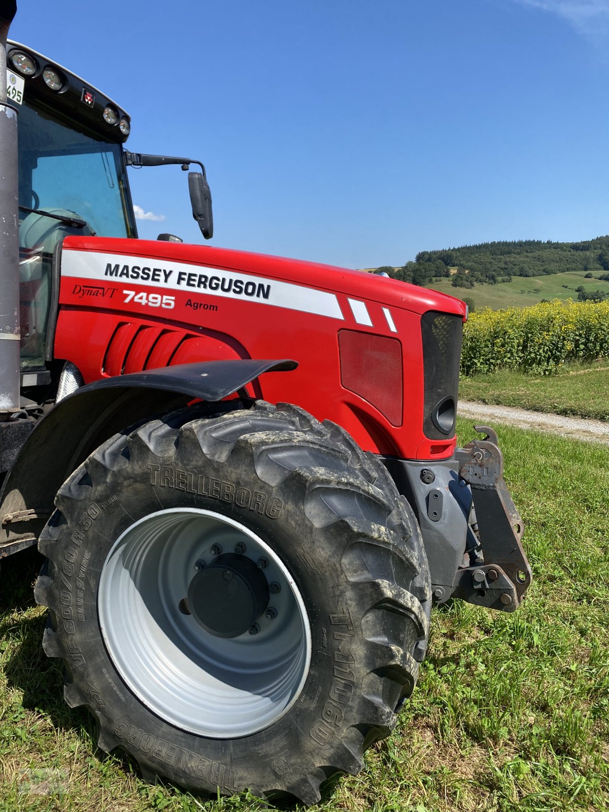 Traktor tipa Massey Ferguson 7495, Gebrauchtmaschine u Riedhausen (Slika 11)