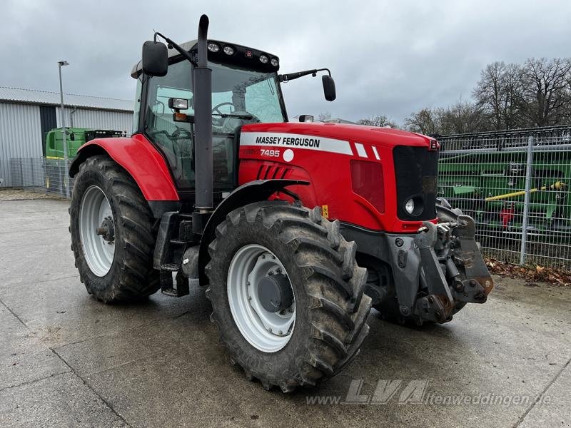 Traktor tip Massey Ferguson 7495, Gebrauchtmaschine in Sülzetal OT Altenweddingen (Poză 1)