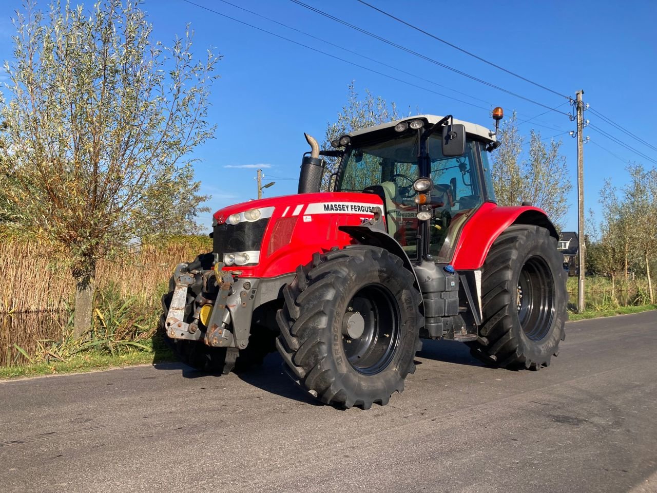 Traktor des Typs Massey Ferguson 7615, Gebrauchtmaschine in Stolwijk (Bild 1)