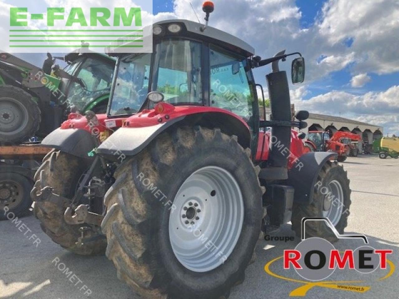 Traktor del tipo Massey Ferguson 7618 d6 ef, Gebrauchtmaschine en GENNES-SUR-GLAIZE (Imagen 2)