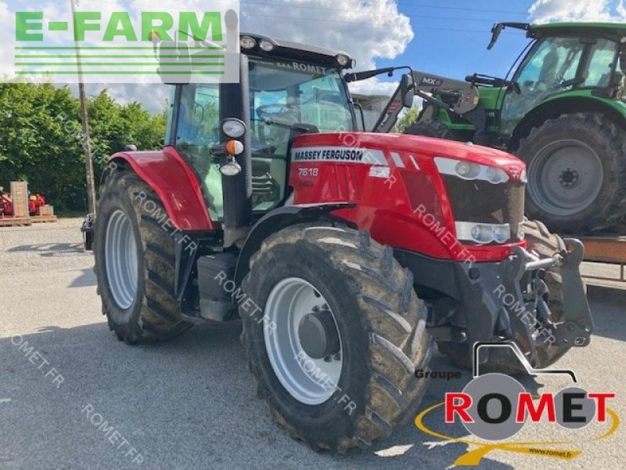 Traktor typu Massey Ferguson 7618 d6 ef, Gebrauchtmaschine v GENNES-SUR-GLAIZE (Obrázek 4)