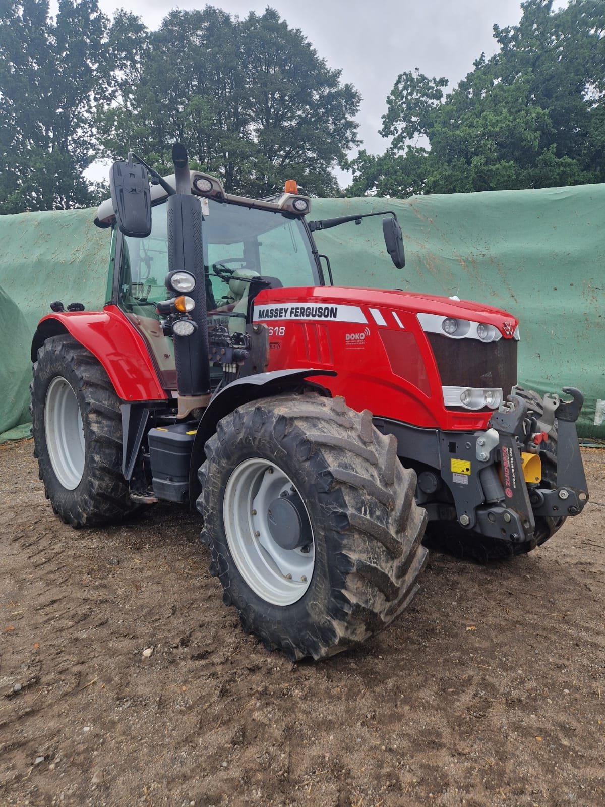 Traktor des Typs Massey Ferguson 7618 Dyna 6, Gebrauchtmaschine in Schwentinental (Bild 3)