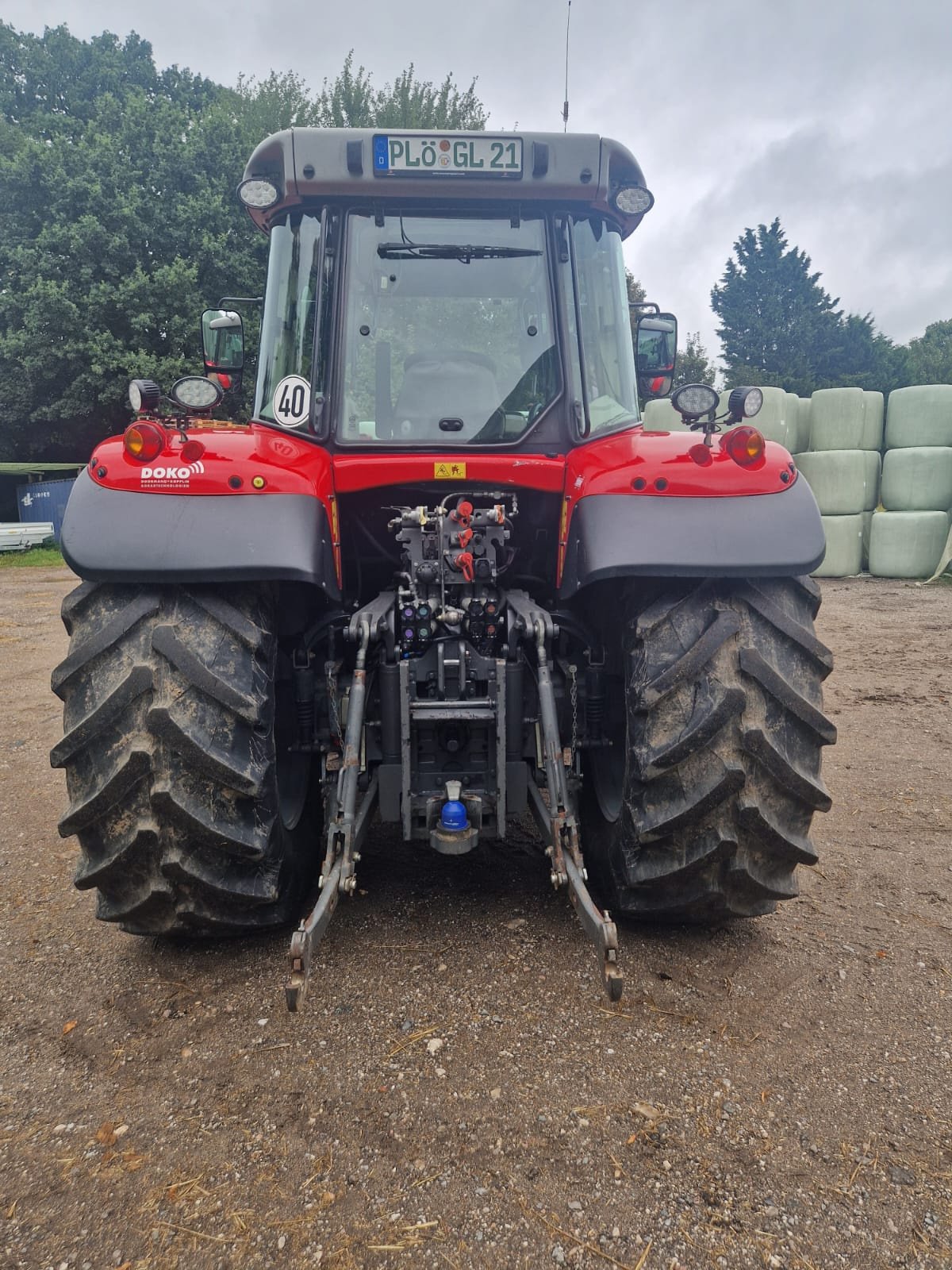 Traktor van het type Massey Ferguson 7618 Dyna 6, Gebrauchtmaschine in Schwentinental (Foto 15)