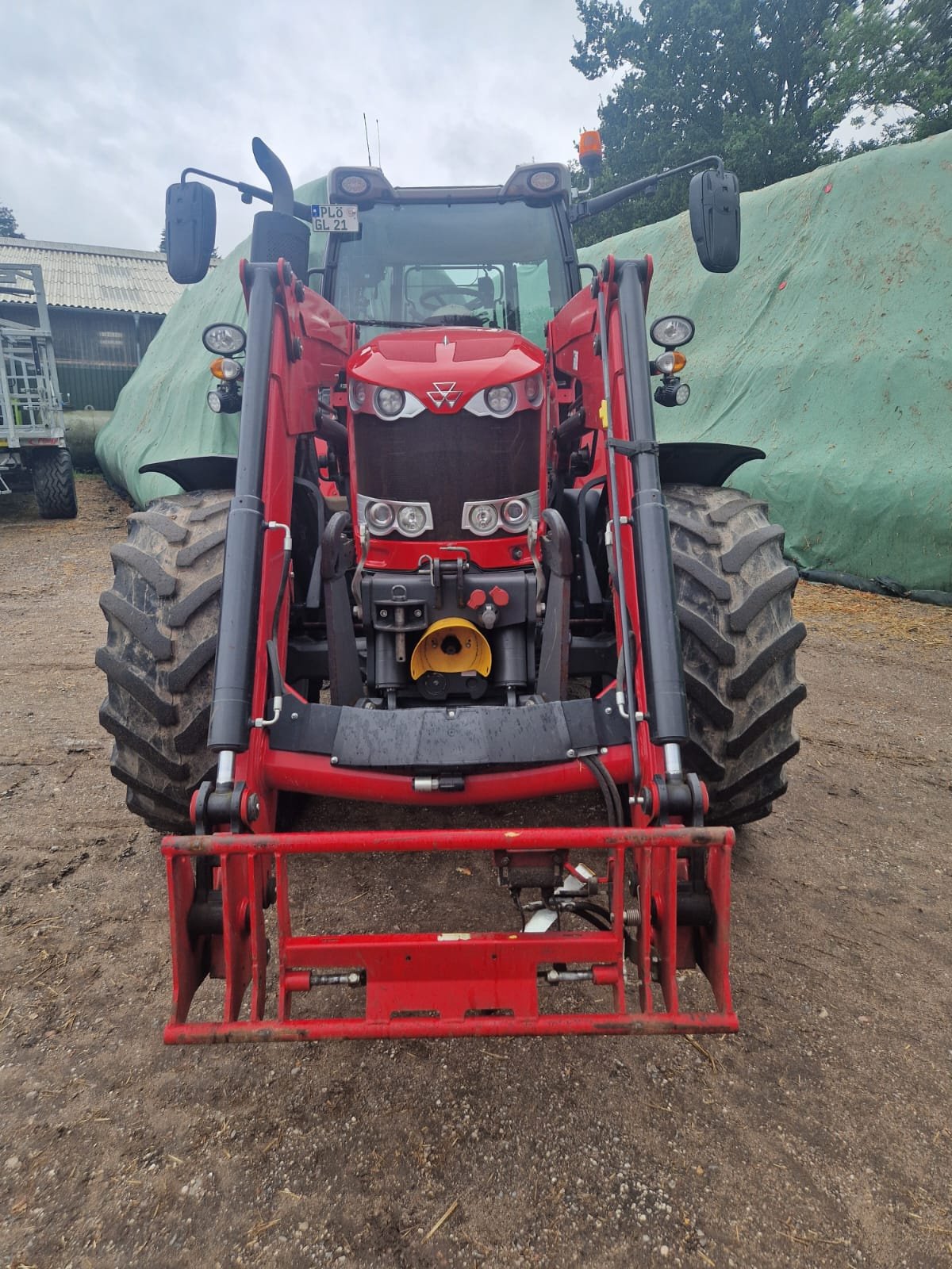 Traktor van het type Massey Ferguson 7618 Dyna 6, Gebrauchtmaschine in Schwentinental (Foto 17)