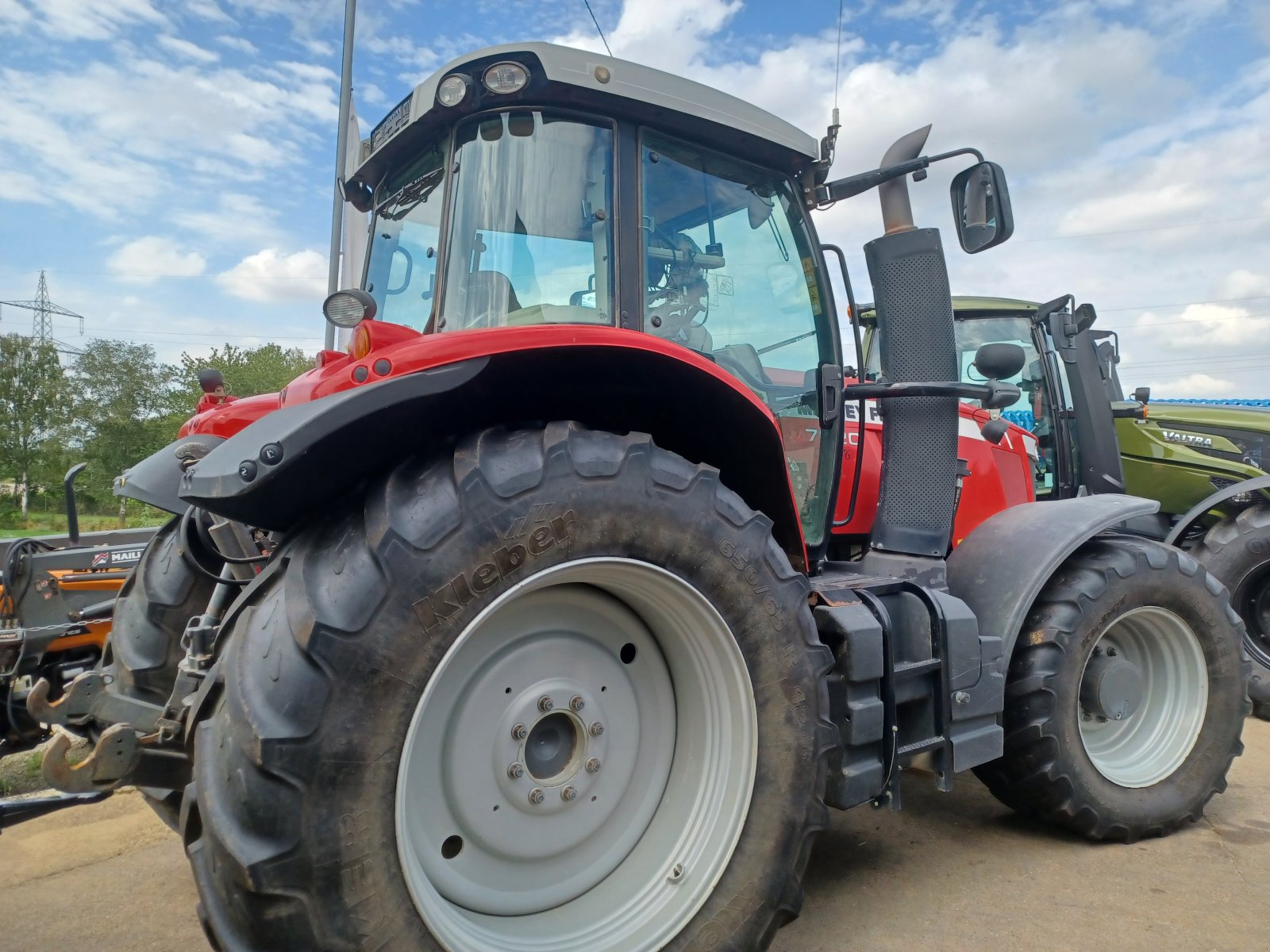 Traktor typu Massey Ferguson 7620, Gebrauchtmaschine w Uffenheim (Zdjęcie 4)