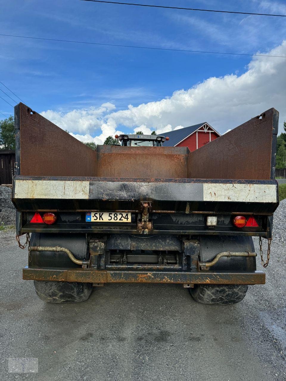 Traktor du type Massey Ferguson 7624 Dyna VT mit 14 t Kipper, Gebrauchtmaschine en Pragsdorf (Photo 10)