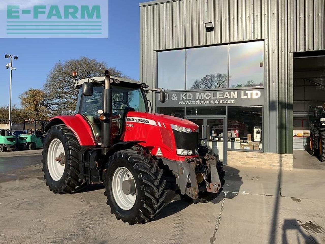 Traktor typu Massey Ferguson 7624 dyna vt tractor (st21641), Gebrauchtmaschine v SHAFTESBURY (Obrázek 2)