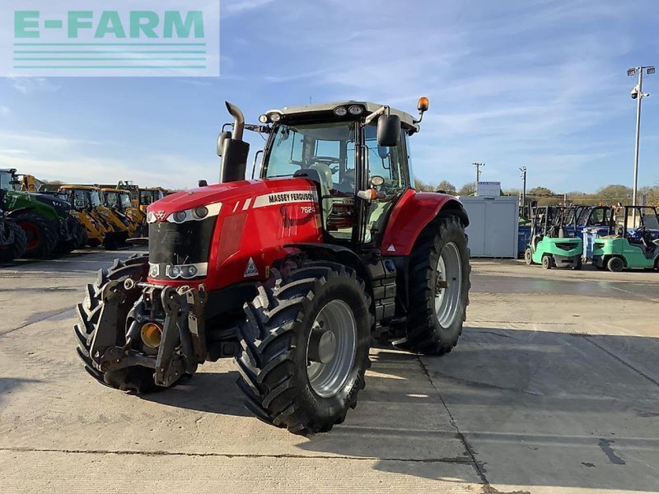 Traktor typu Massey Ferguson 7624 dyna vt tractor (st21641), Gebrauchtmaschine v SHAFTESBURY (Obrázek 4)