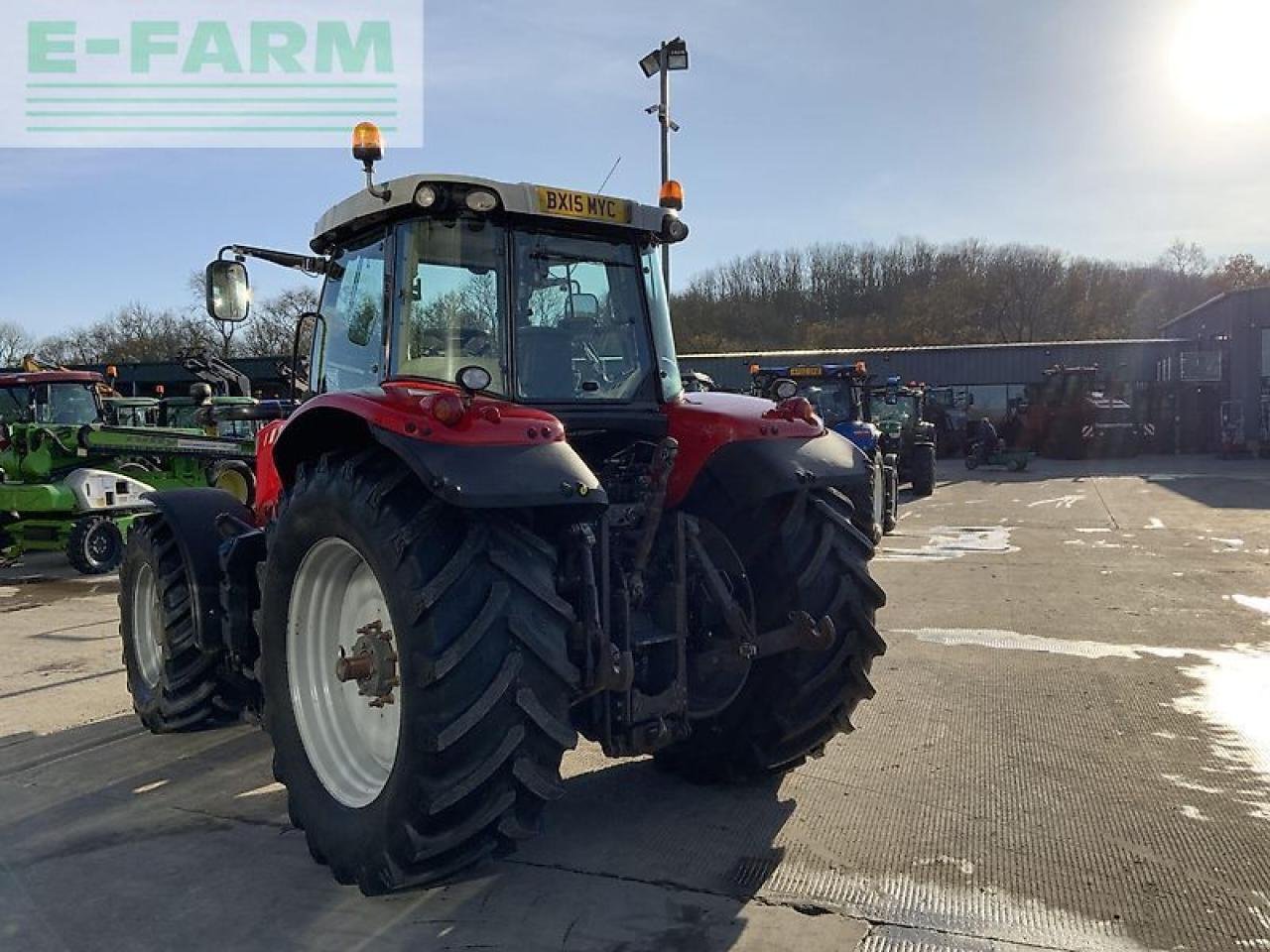 Traktor typu Massey Ferguson 7624 dyna vt tractor (st21641), Gebrauchtmaschine v SHAFTESBURY (Obrázek 5)