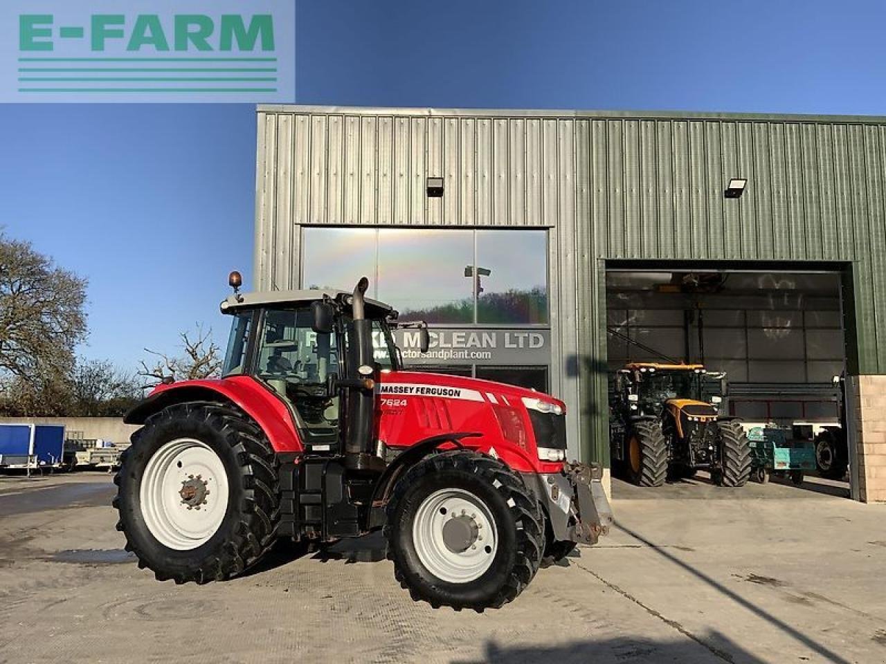 Traktor typu Massey Ferguson 7624 dyna vt tractor (st21641), Gebrauchtmaschine v SHAFTESBURY (Obrázek 11)