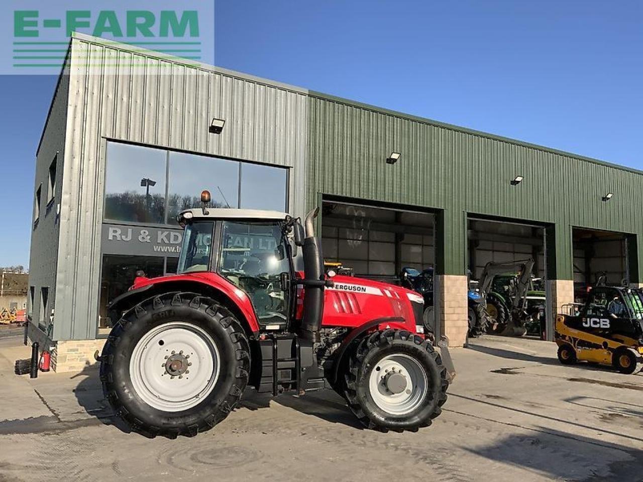 Traktor typu Massey Ferguson 7624 dyna vt tractor (st21641), Gebrauchtmaschine v SHAFTESBURY (Obrázek 12)