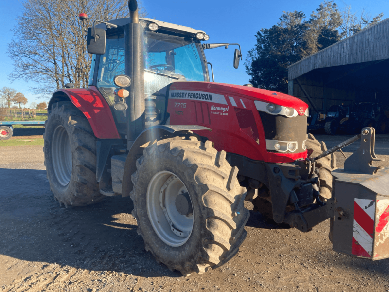 Traktor typu Massey Ferguson 7715, Gebrauchtmaschine v CONDE SUR VIRE (Obrázek 1)