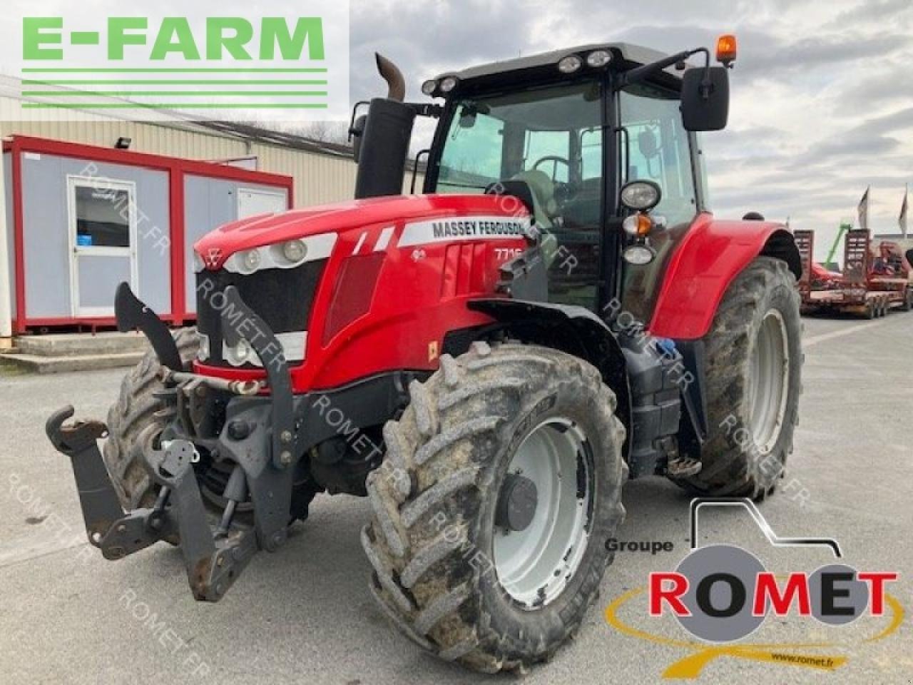 Traktor του τύπου Massey Ferguson 7716 d6 ef Efficient, Gebrauchtmaschine σε GENNES-SUR-GLAIZE (Φωτογραφία 1)