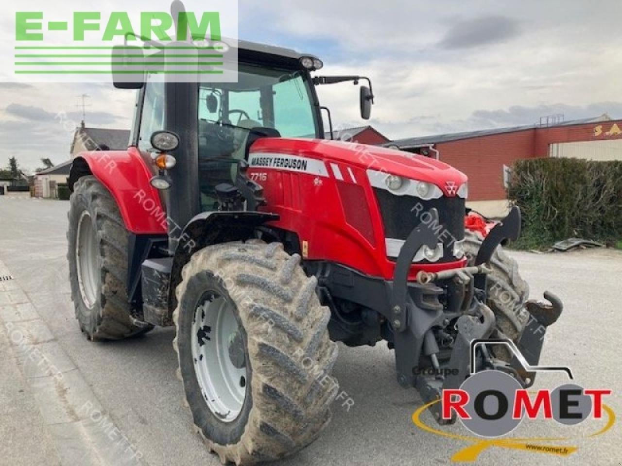 Traktor tipa Massey Ferguson 7716 d6 ef Efficient, Gebrauchtmaschine u GENNES-SUR-GLAIZE (Slika 2)