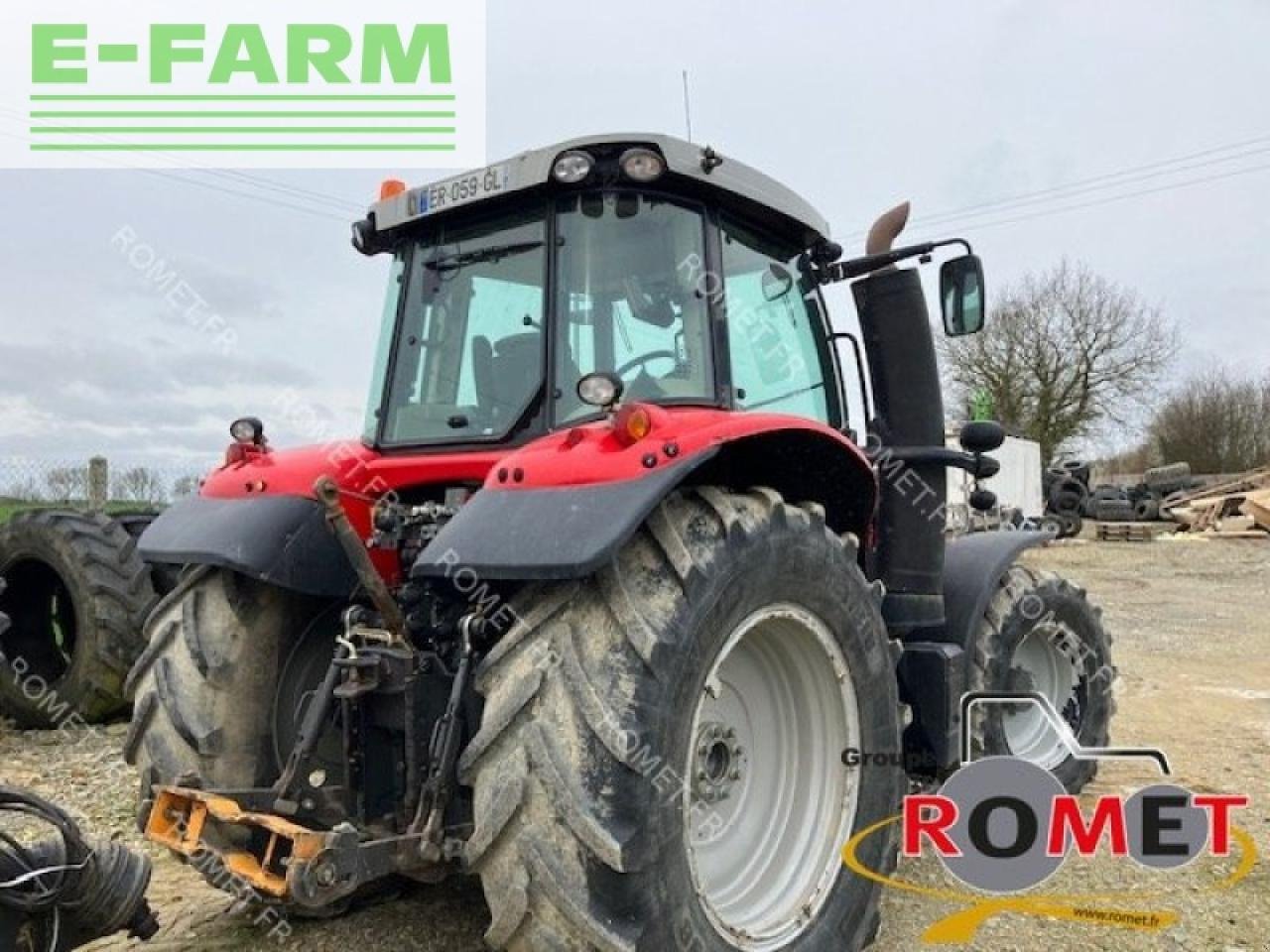 Traktor του τύπου Massey Ferguson 7716 d6 ef Efficient, Gebrauchtmaschine σε GENNES-SUR-GLAIZE (Φωτογραφία 7)