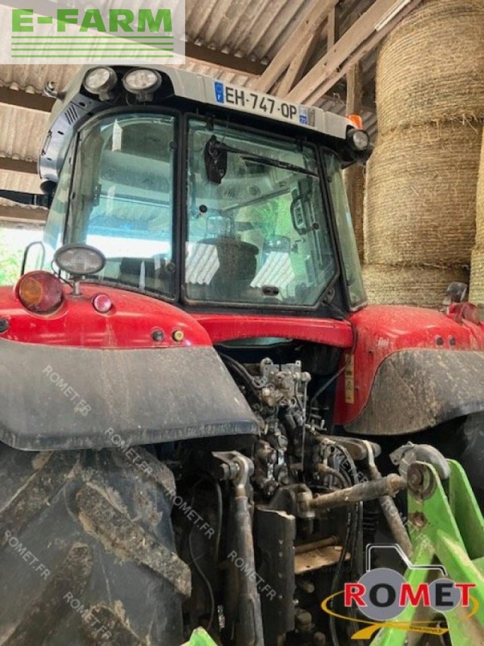 Traktor tip Massey Ferguson 7716 d6 ef Efficient, Gebrauchtmaschine in GENNES-SUR-GLAIZE (Poză 11)