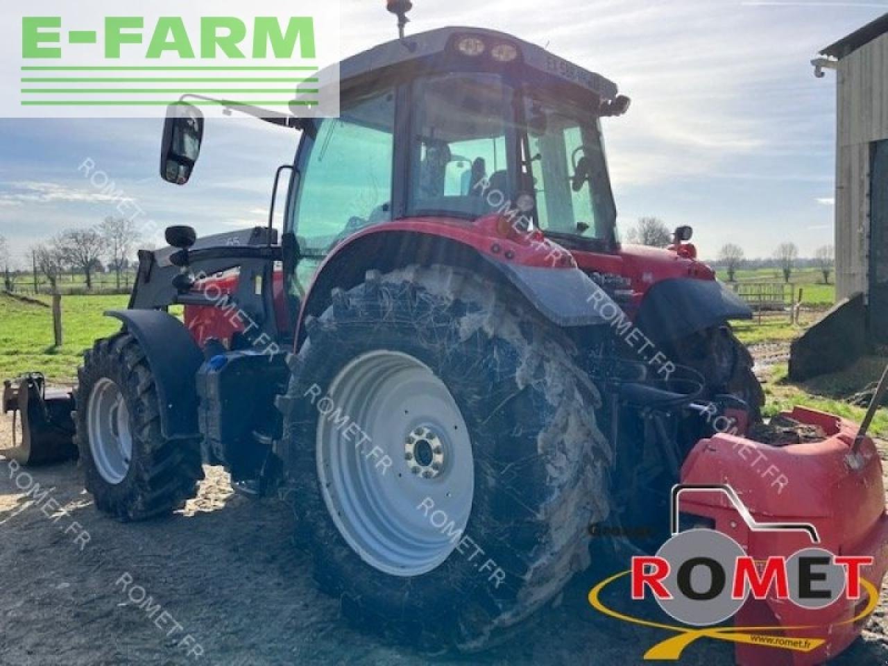 Traktor del tipo Massey Ferguson 7716 s d6 ef mr, Gebrauchtmaschine en GENNES-SUR-GLAIZE (Imagen 6)