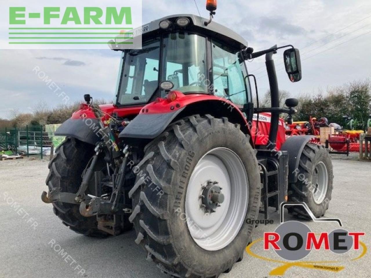 Traktor Türe ait Massey Ferguson 7716 s dv ex mr Exclusive, Gebrauchtmaschine içinde GENNES-SUR-GLAIZE (resim 3)