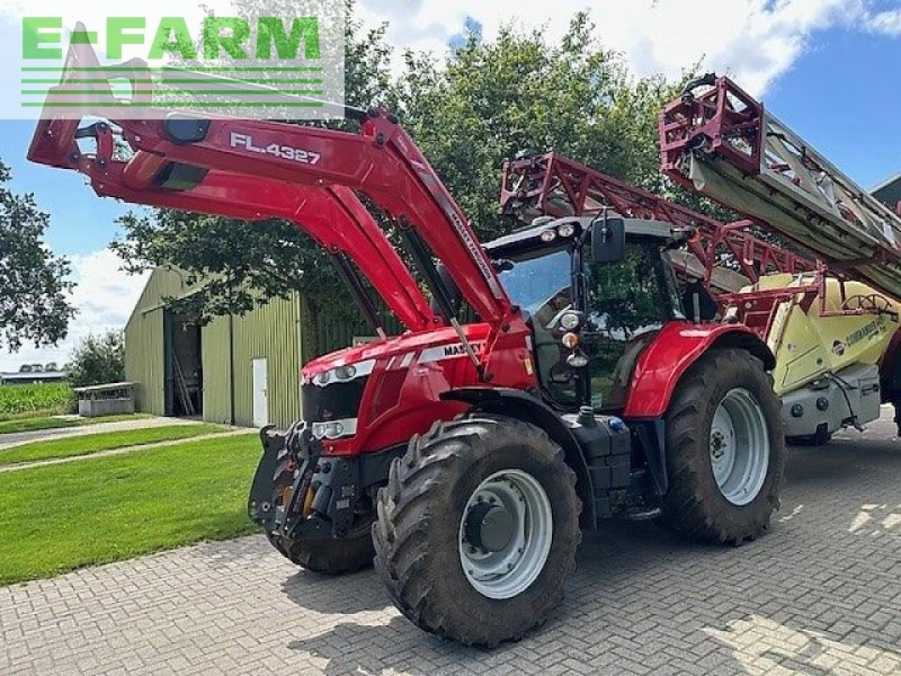 Traktor du type Massey Ferguson 7718 dyna 6, Gebrauchtmaschine en gg VEGHEL (Photo 1)