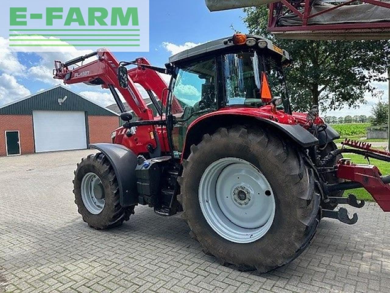 Traktor типа Massey Ferguson 7718 dyna 6, Gebrauchtmaschine в gg VEGHEL (Фотография 9)