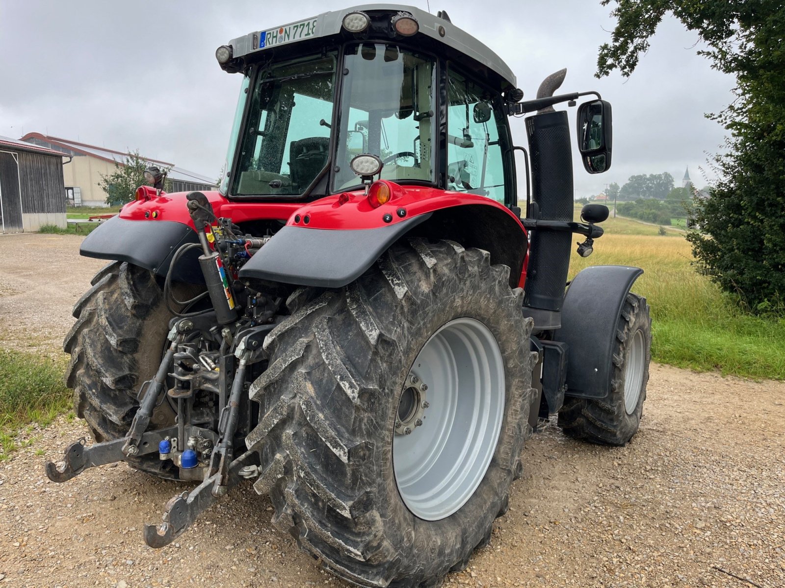 Traktor typu Massey Ferguson 7718 Dyna VT Exclusive  mit RTK *** Sehr gepflegt ***, Gebrauchtmaschine w Greding (Zdjęcie 4)