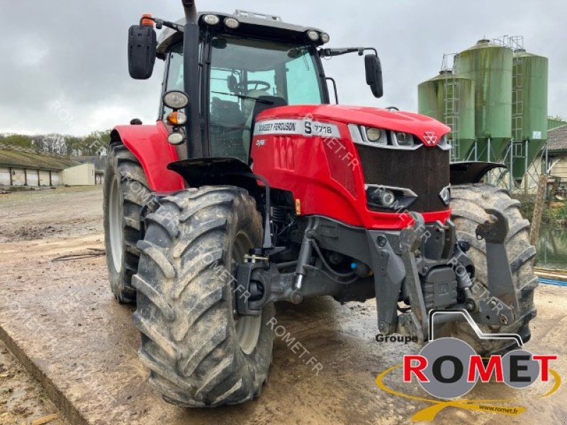 Traktor tip Massey Ferguson 7718 S D6 EF MR, Gebrauchtmaschine in Gennes sur glaize (Poză 3)