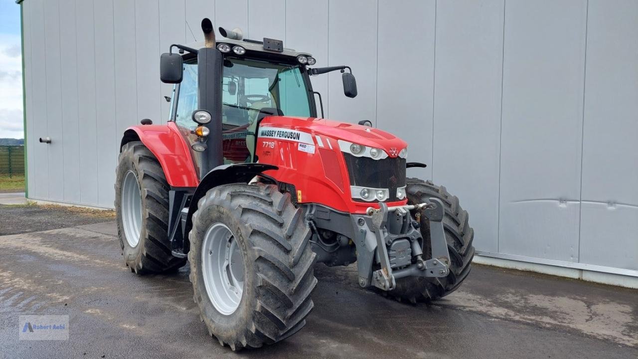 Traktor des Typs Massey Ferguson 7718, Gebrauchtmaschine in Wölferheim (Bild 1)