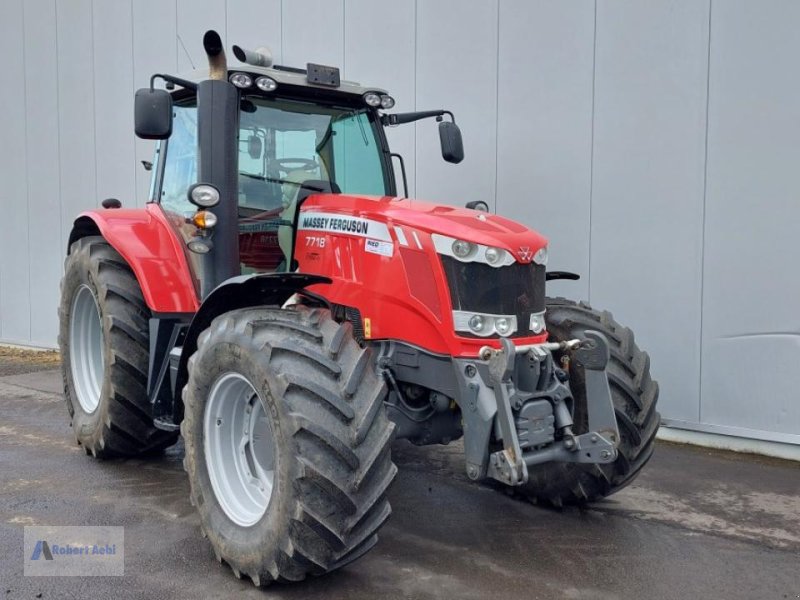 Traktor of the type Massey Ferguson 7718, Gebrauchtmaschine in Wölferheim