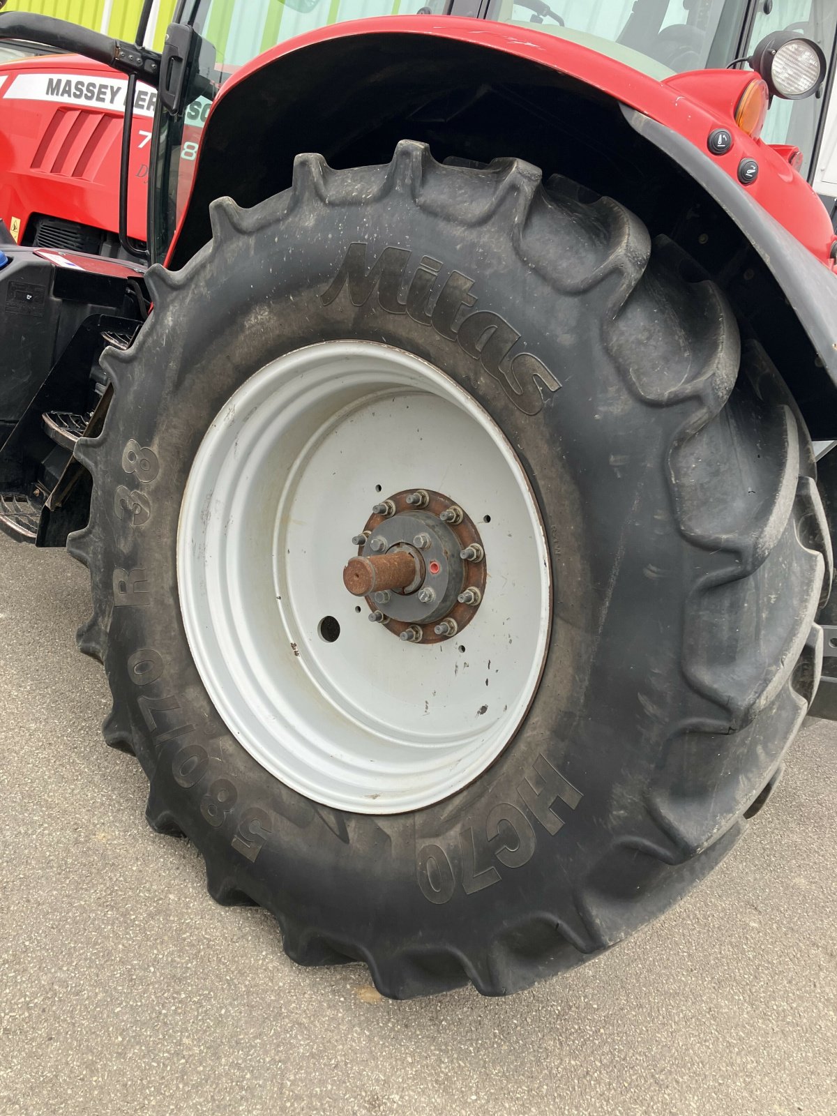 Traktor Türe ait Massey Ferguson 7718, Gebrauchtmaschine içinde BLENDECQUES (resim 7)