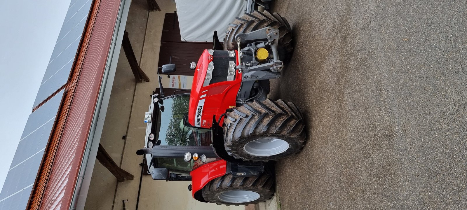 Traktor Türe ait Massey Ferguson 7718, Gebrauchtmaschine içinde WECHINGEN (resim 1)