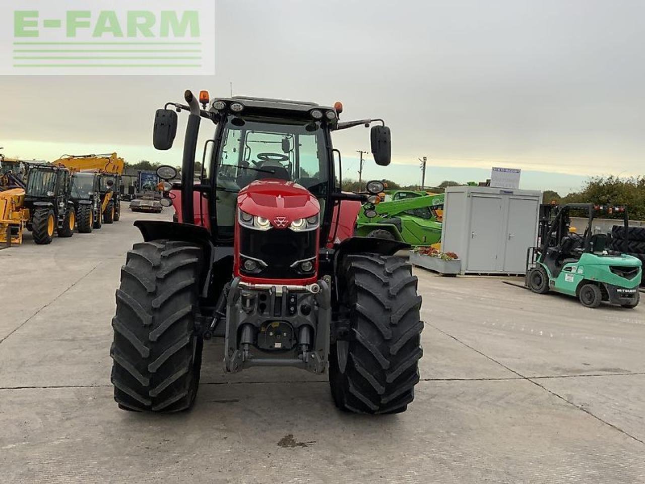 Traktor Türe ait Massey Ferguson 7718s dyna-6 tractor, Gebrauchtmaschine içinde SHAFTESBURY (resim 4)