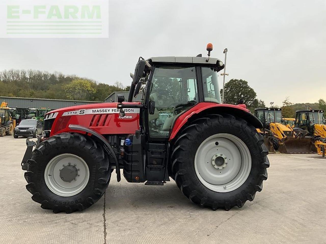 Traktor of the type Massey Ferguson 7718s dyna-6 tractor, Gebrauchtmaschine in SHAFTESBURY (Picture 7)