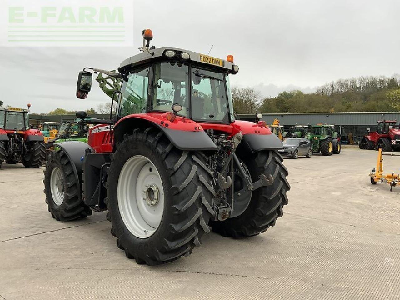 Traktor Türe ait Massey Ferguson 7718s dyna-6 tractor, Gebrauchtmaschine içinde SHAFTESBURY (resim 8)