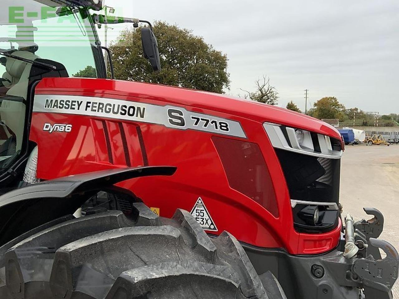 Traktor des Typs Massey Ferguson 7718s dyna-6 tractor, Gebrauchtmaschine in SHAFTESBURY (Bild 15)