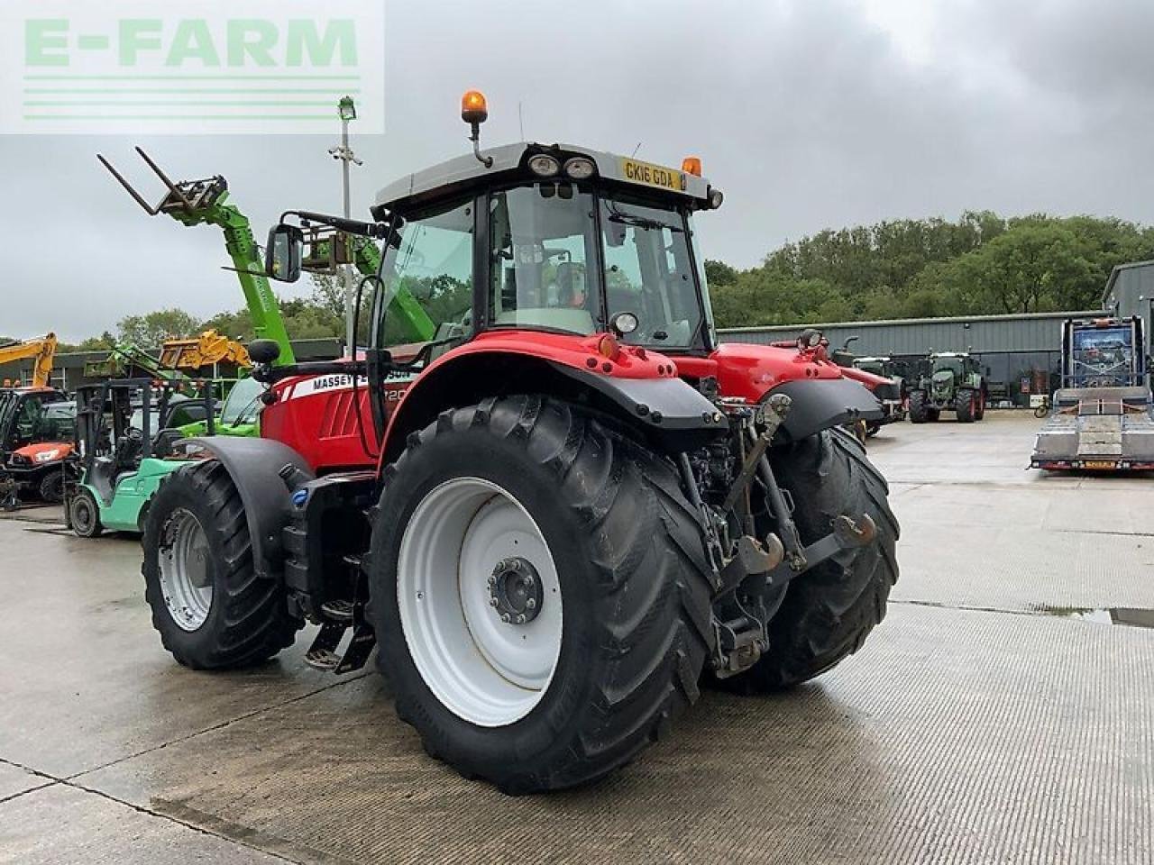 Traktor типа Massey Ferguson 7720 dyna-6 tractor (st20734), Gebrauchtmaschine в SHAFTESBURY (Фотография 7)